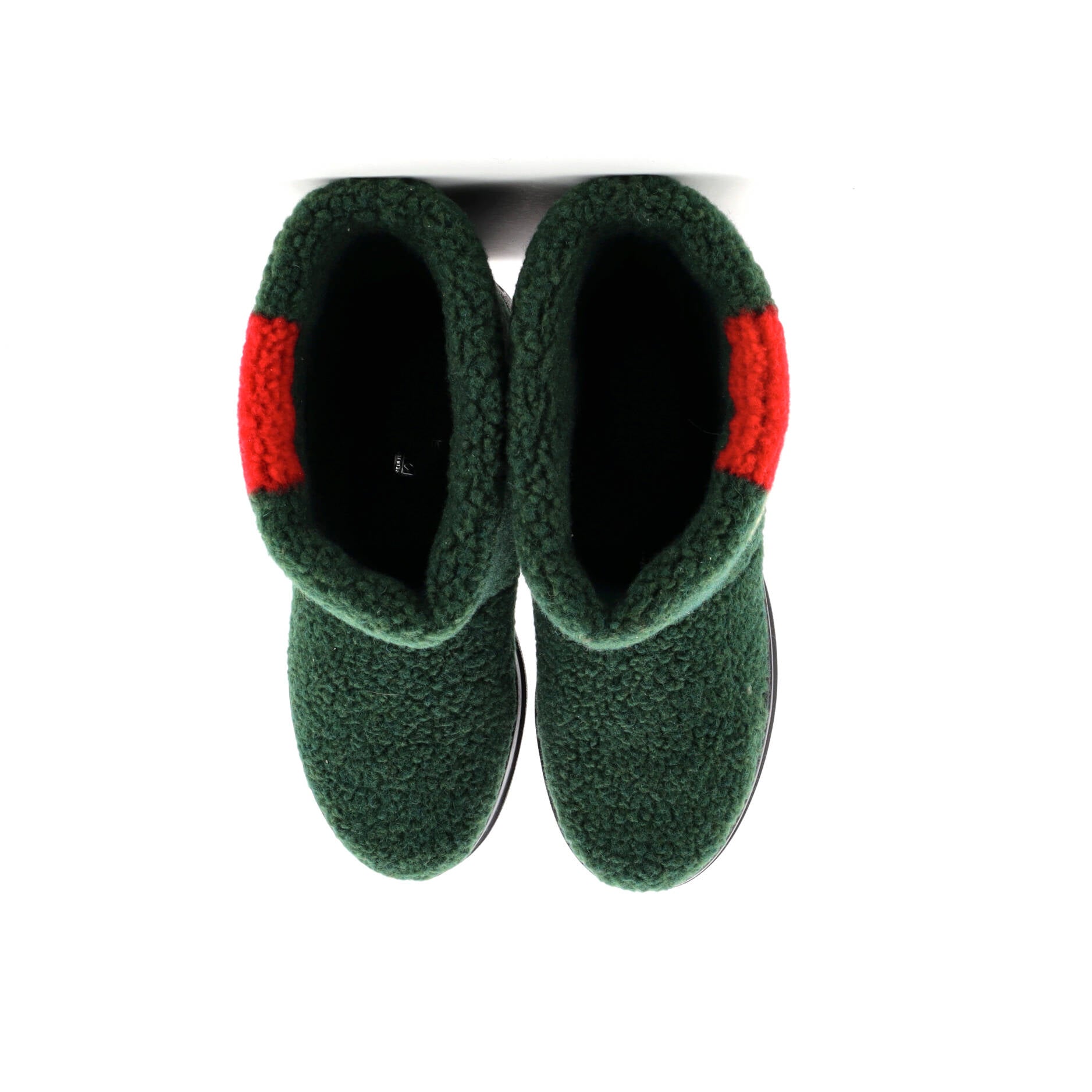 Women's Interlocking G Web Boots Shearling