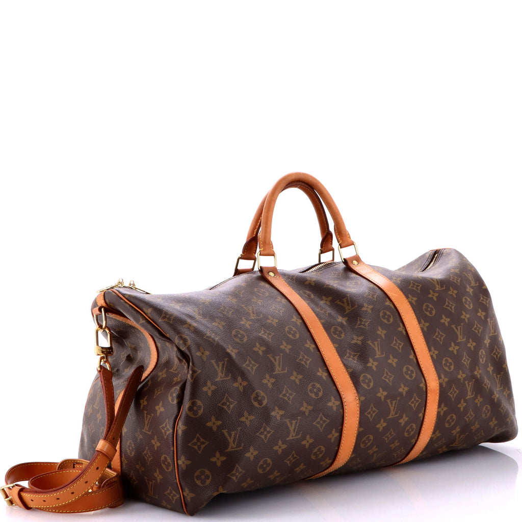 Keepall Bandouliere Bag Monogram Canvas 60