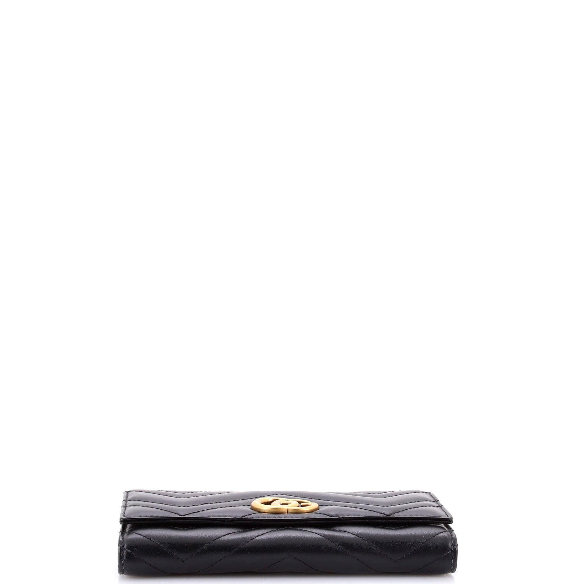 GG Marmont Continental Wallet Matelasse Leather