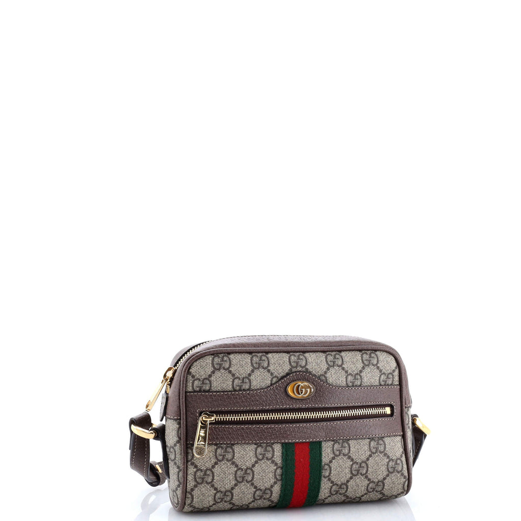 Ophidia Shoulder Bag GG Coated Canvas Mini