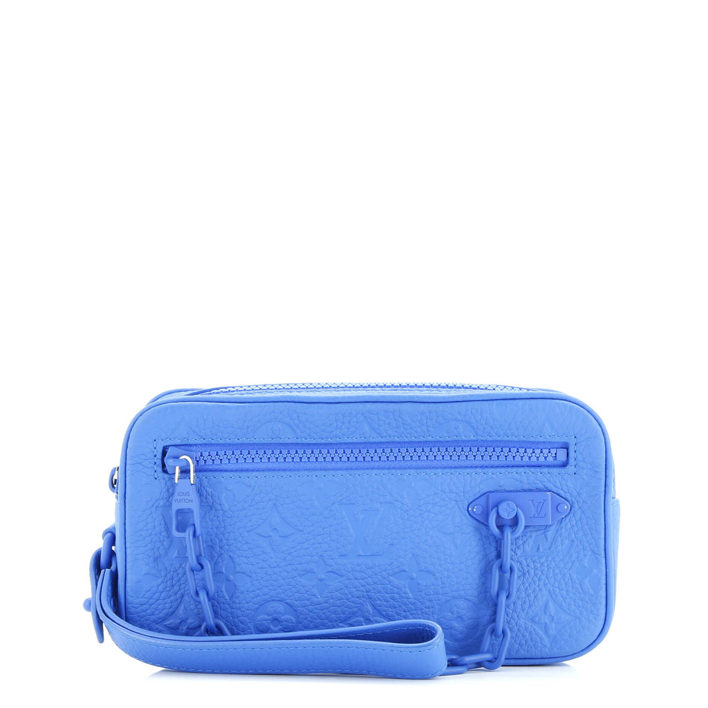Solar Ray Pochette Volga Monogram Taurillon Leather