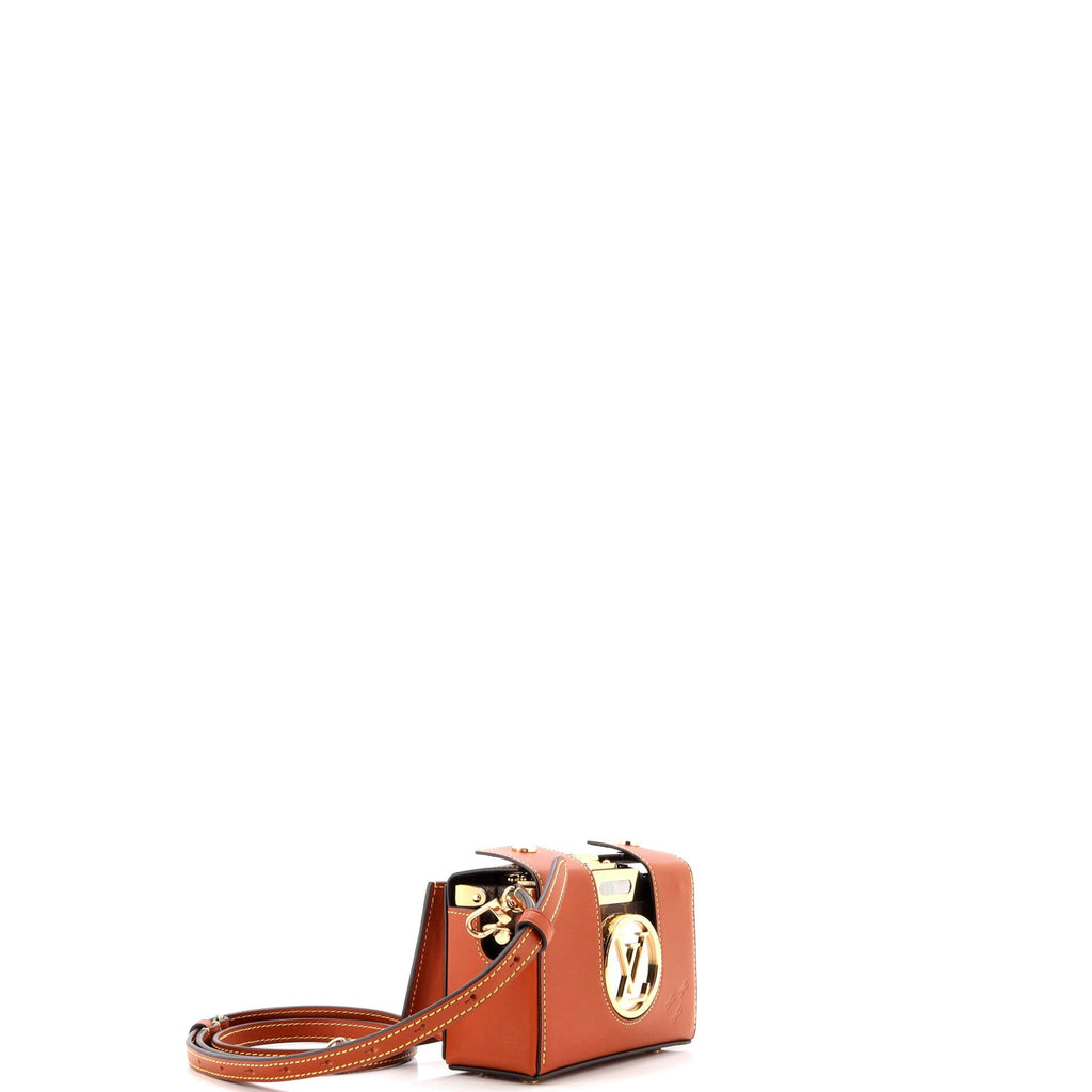 Pic Trunk Minaudiere Monogram Canvas with Leather