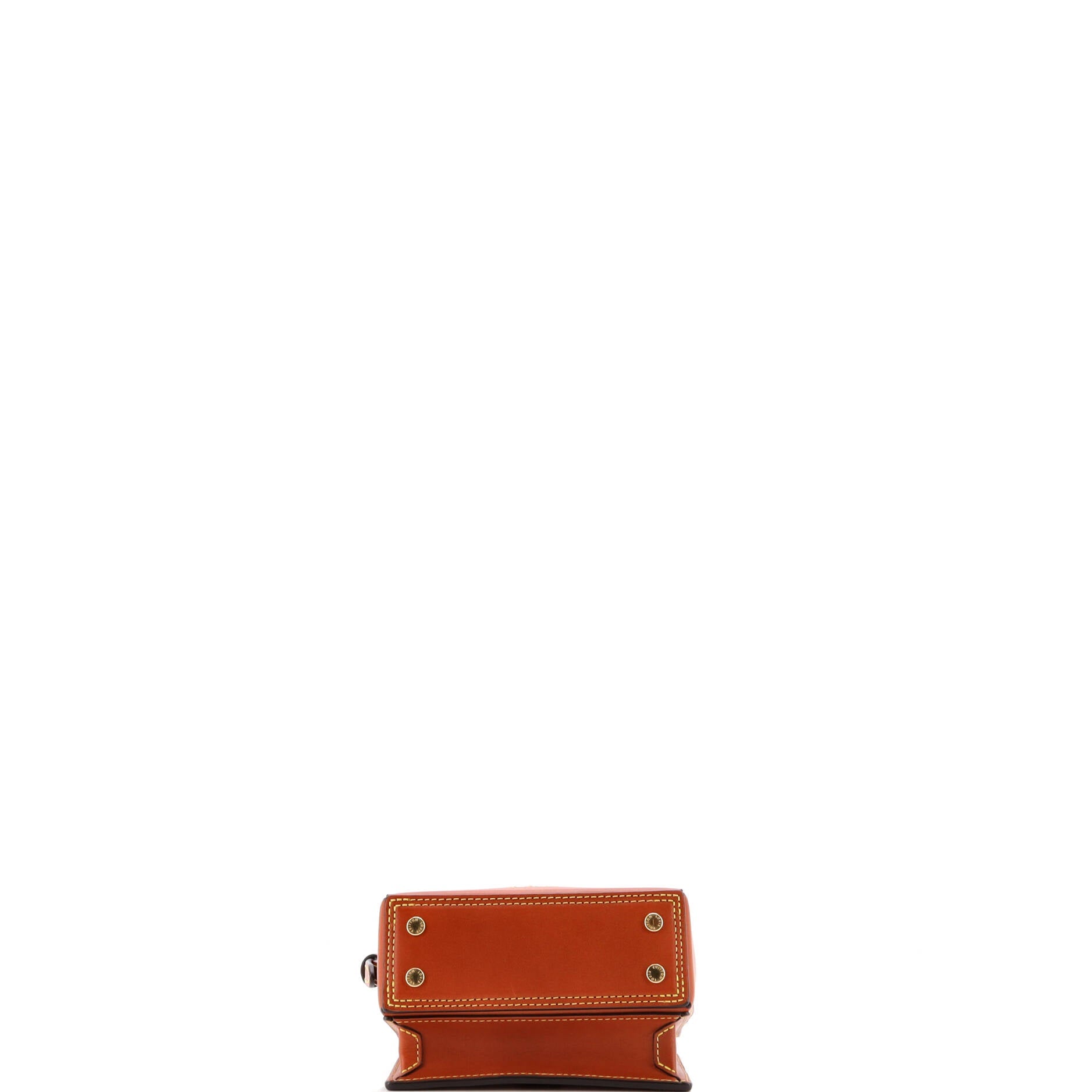 Pic Trunk Minaudiere Monogram Canvas with Leather