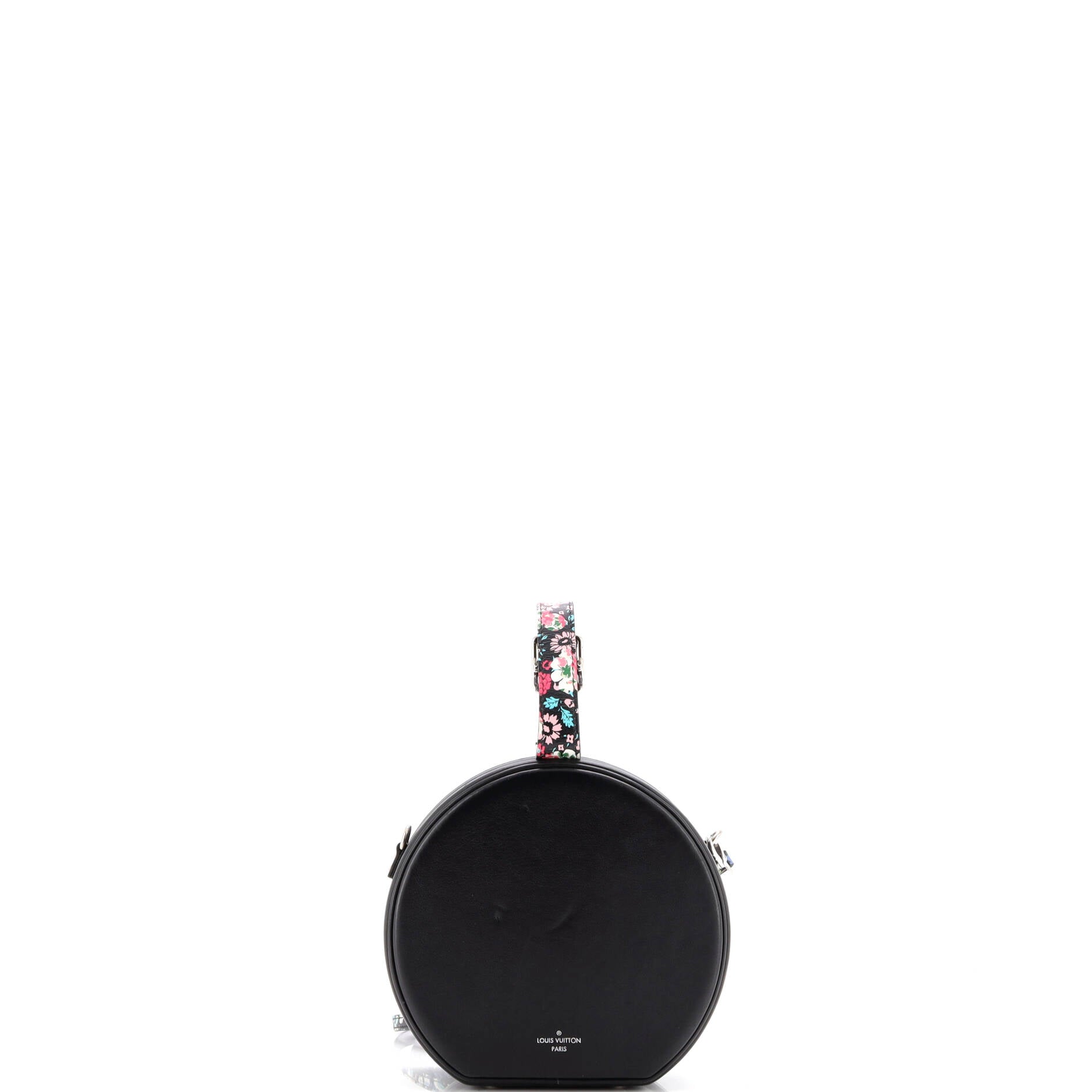 Petite Boite Chapeau Bag Floral Printed Leather