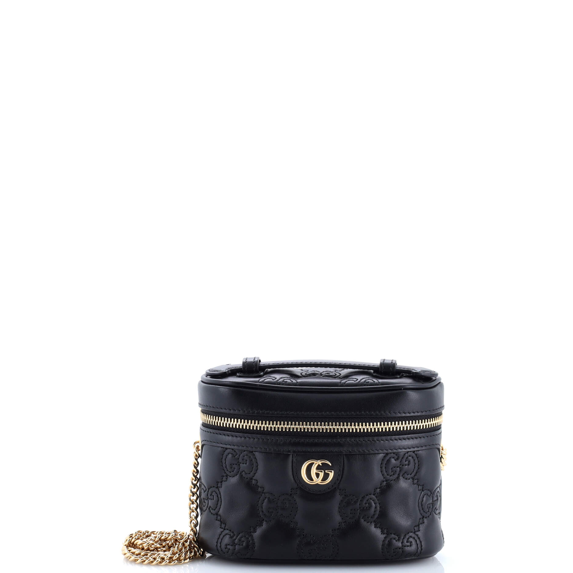 Top Handle Vanity Chain Bag GG Matelasse Leather Mini