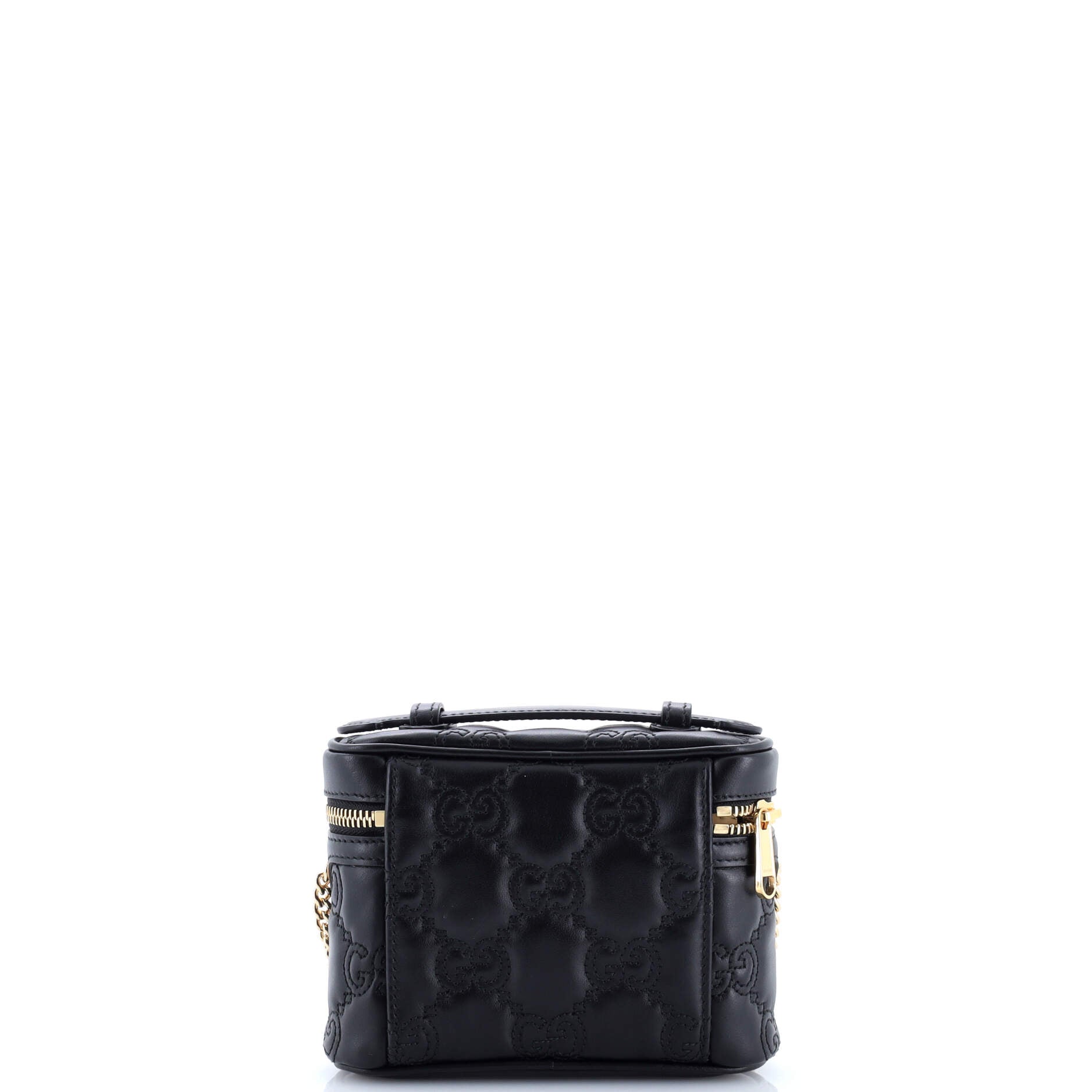 Top Handle Vanity Chain Bag GG Matelasse Leather Mini