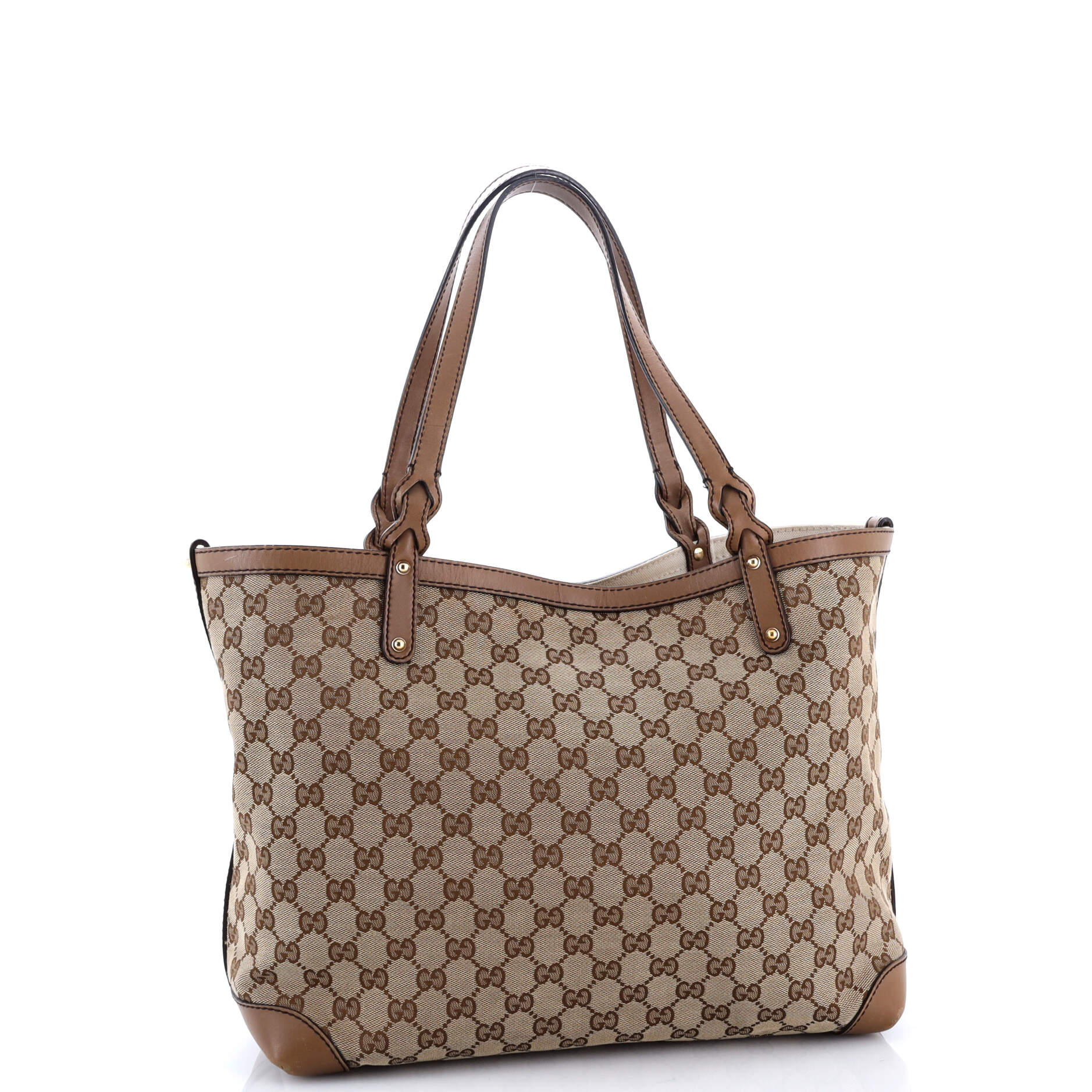 Craft Tote GG Canvas with Leather Medium