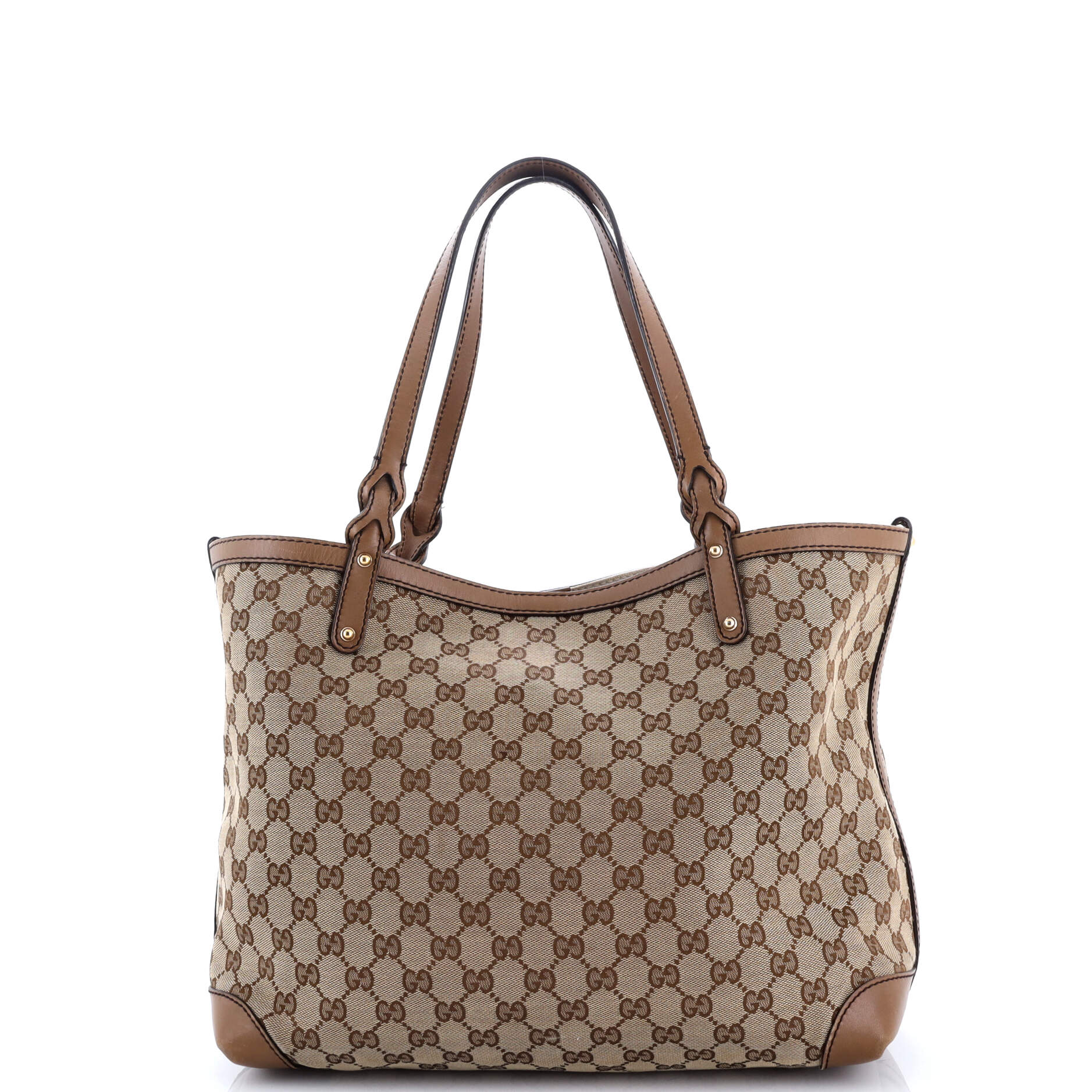 Craft Tote GG Canvas with Leather Medium