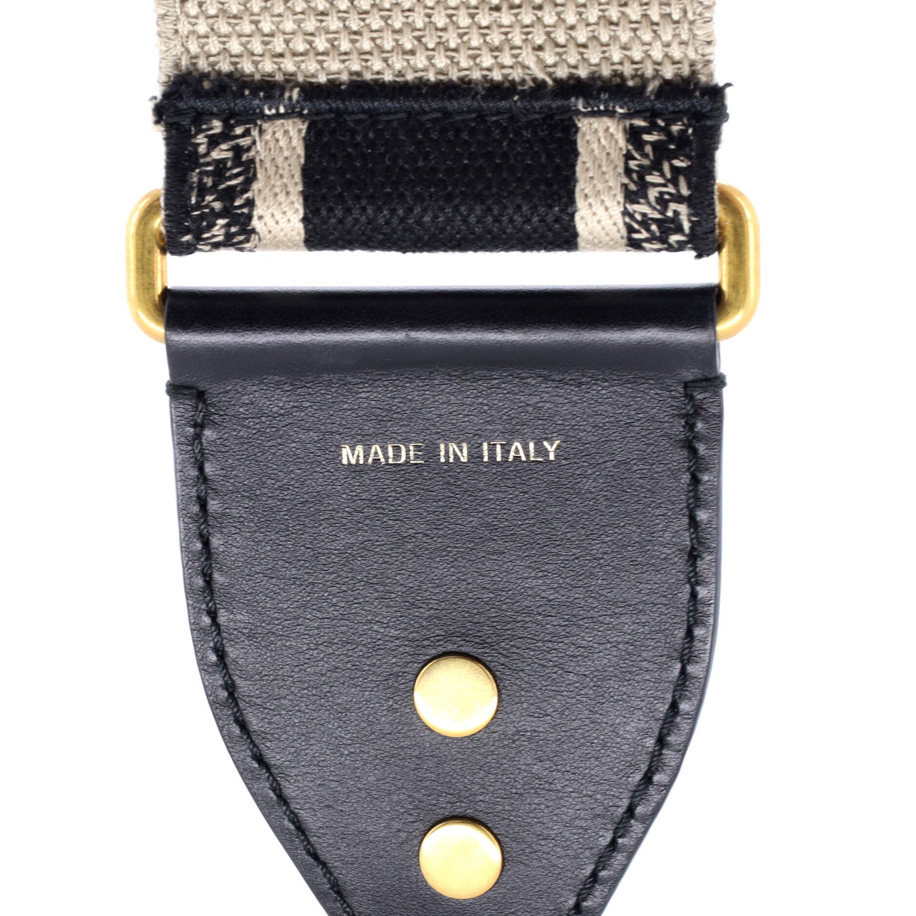 Logo Shoulder Strap Embroidered Canvas