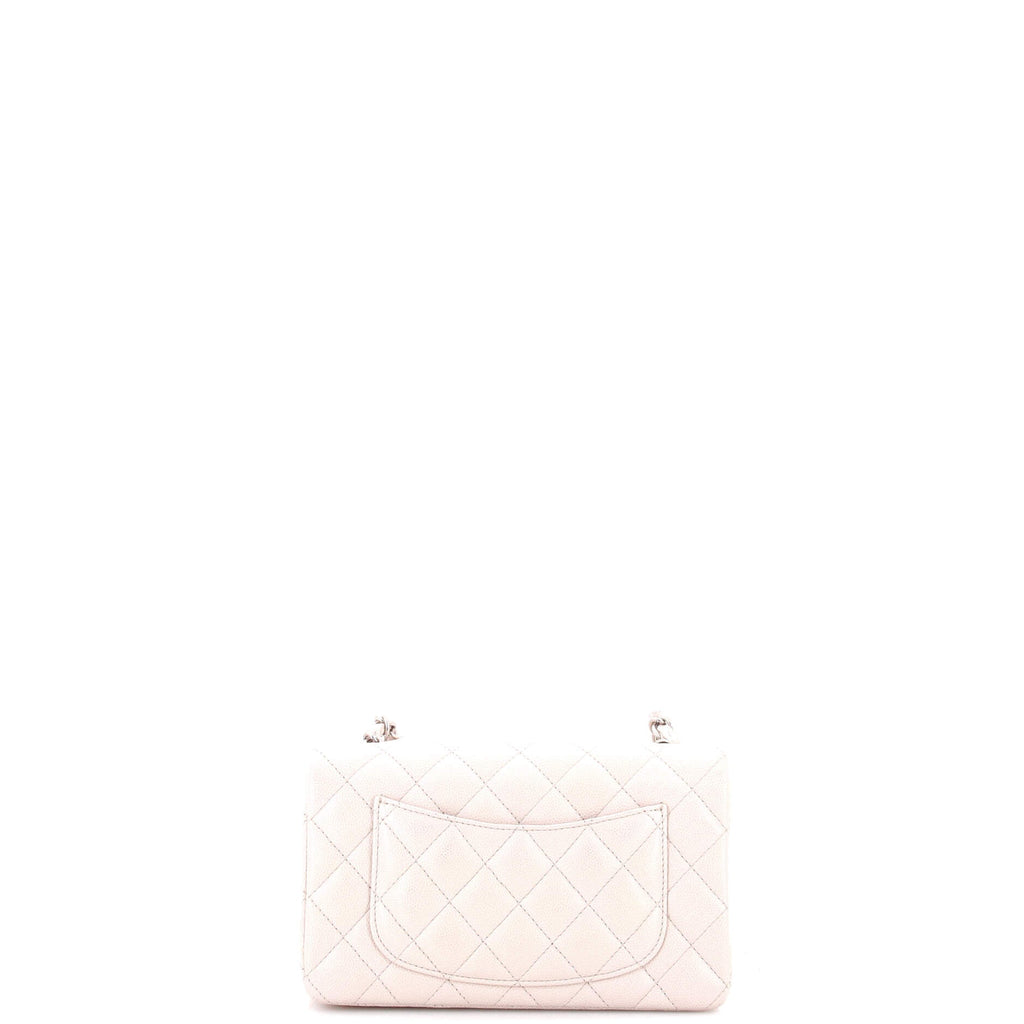 Classic Single Flap Bag Quilted Caviar Mini