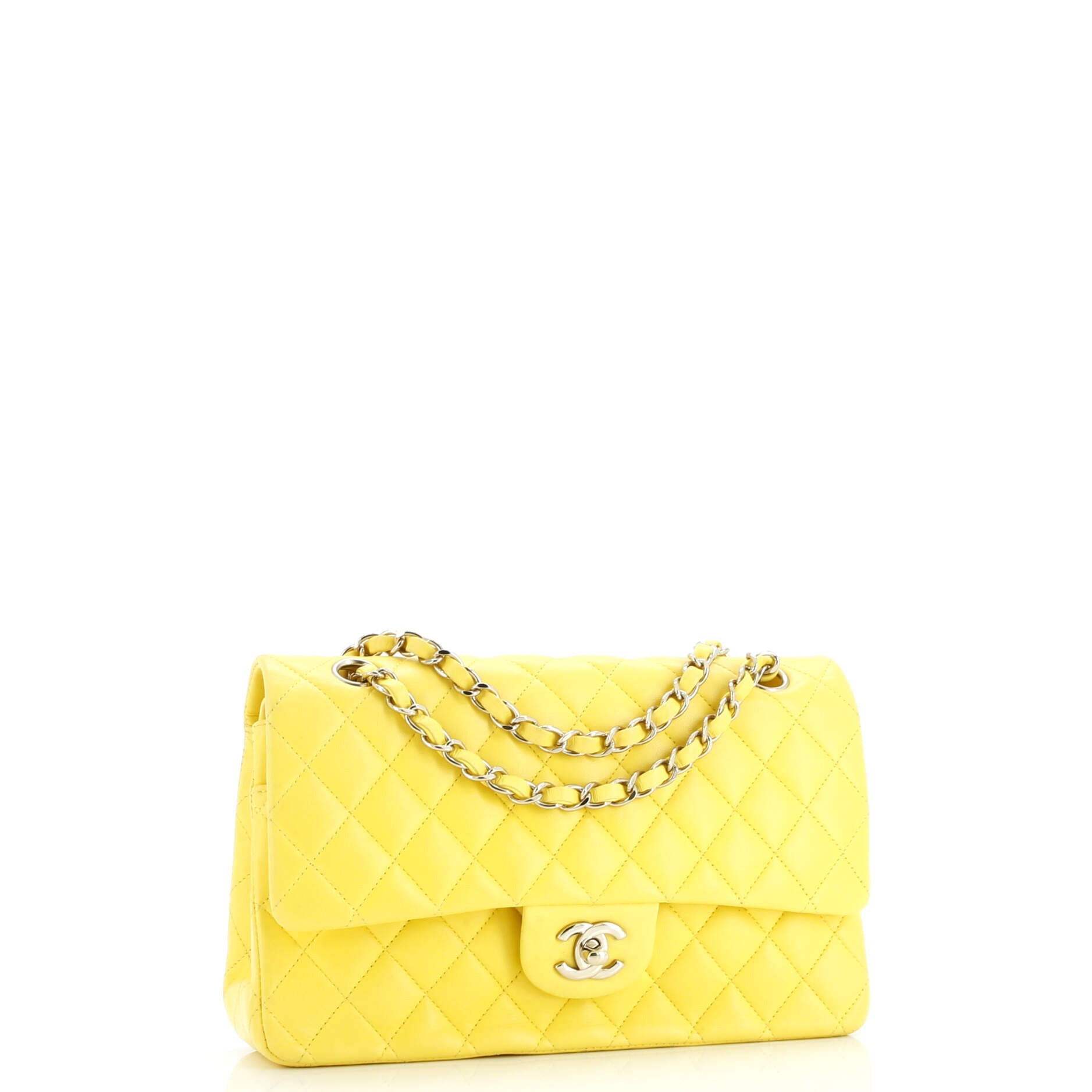 Classic Double Flap Bag Quilted Lambskin Medium