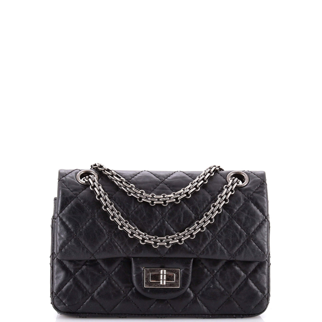 Reissue 2.55 Flap Bag Quilted Aged Calfskin 224