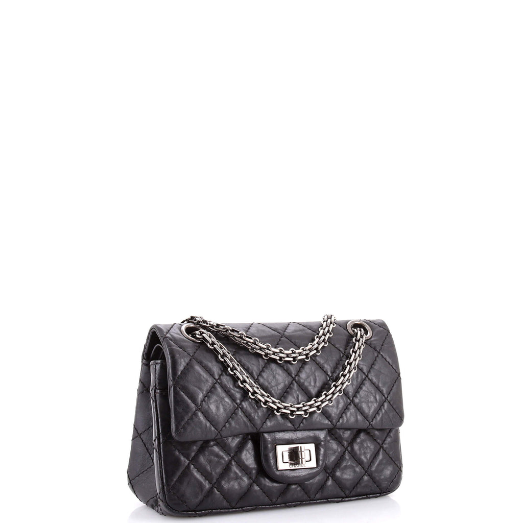 Reissue 2.55 Flap Bag Quilted Aged Calfskin 224
