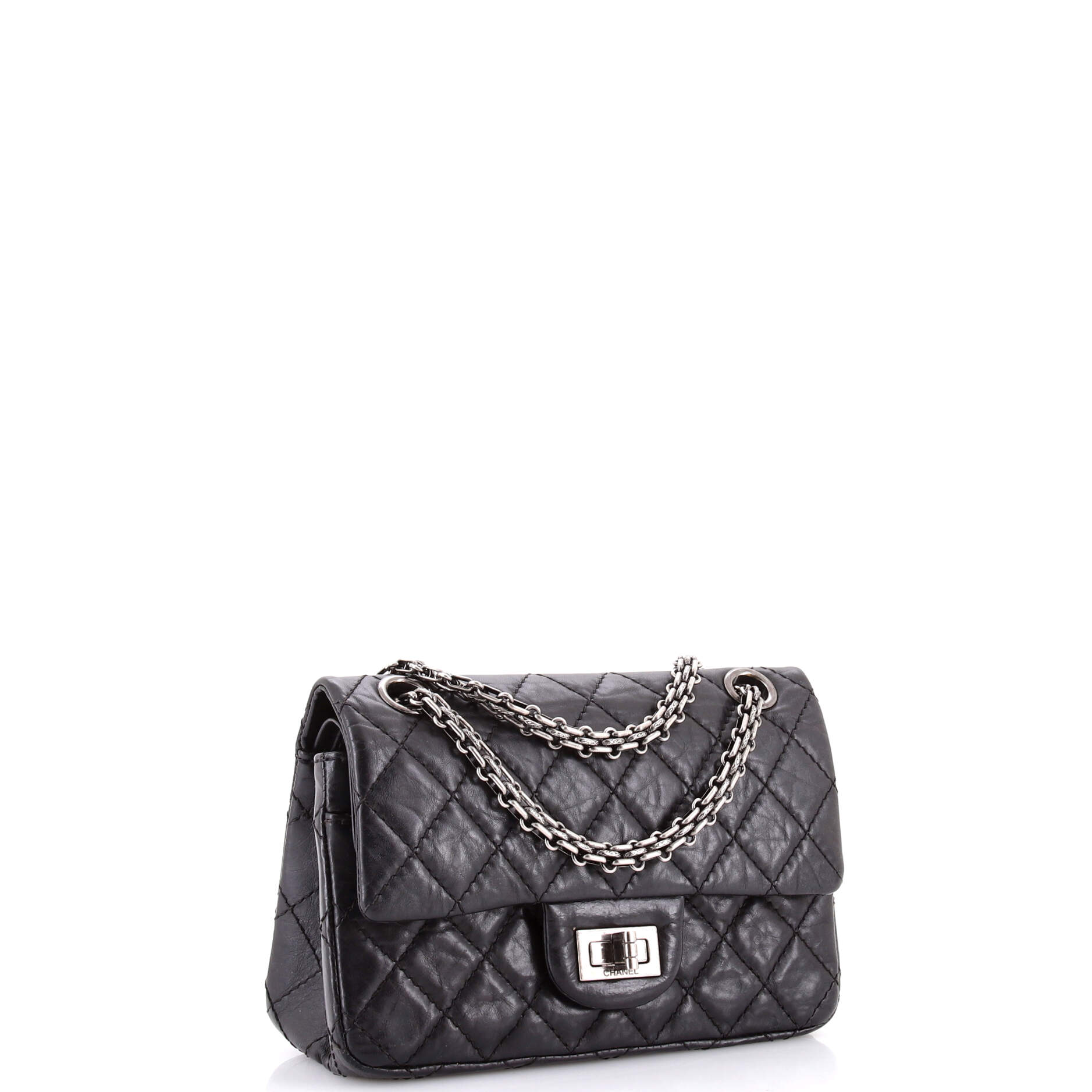 Reissue 2.55 Flap Bag Quilted Aged Calfskin 224