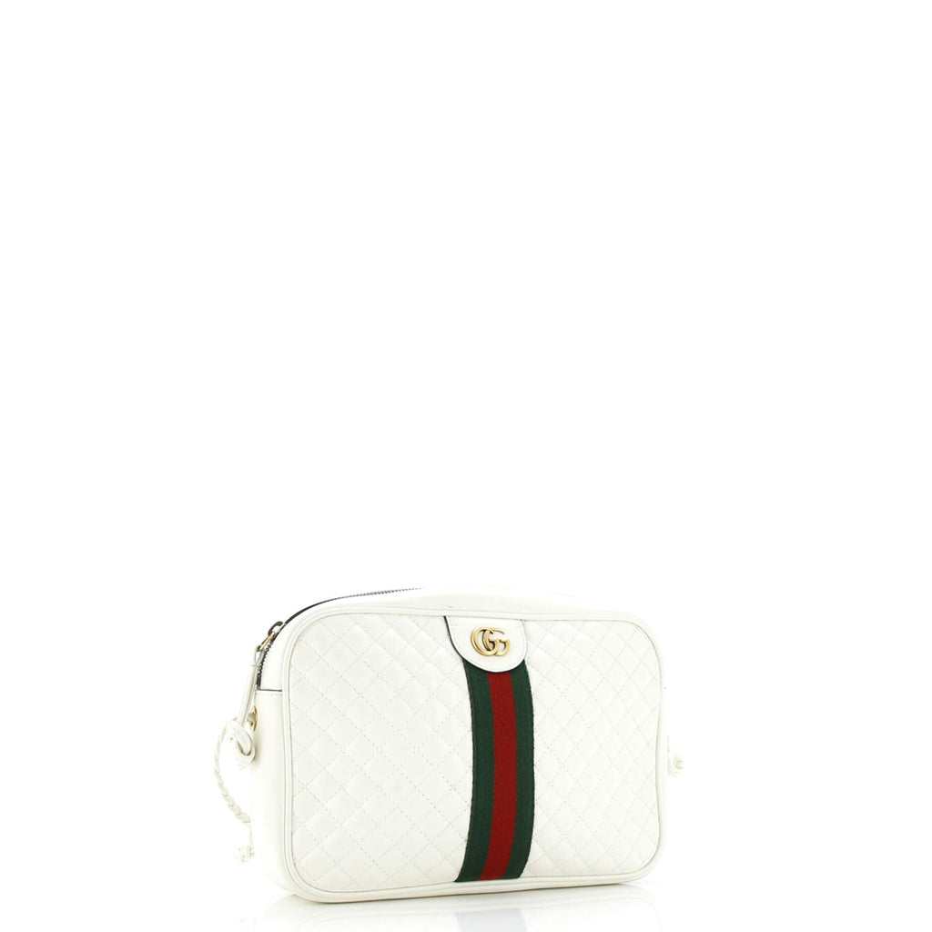 Trapuntata Camera Bag Quilted Leather Small