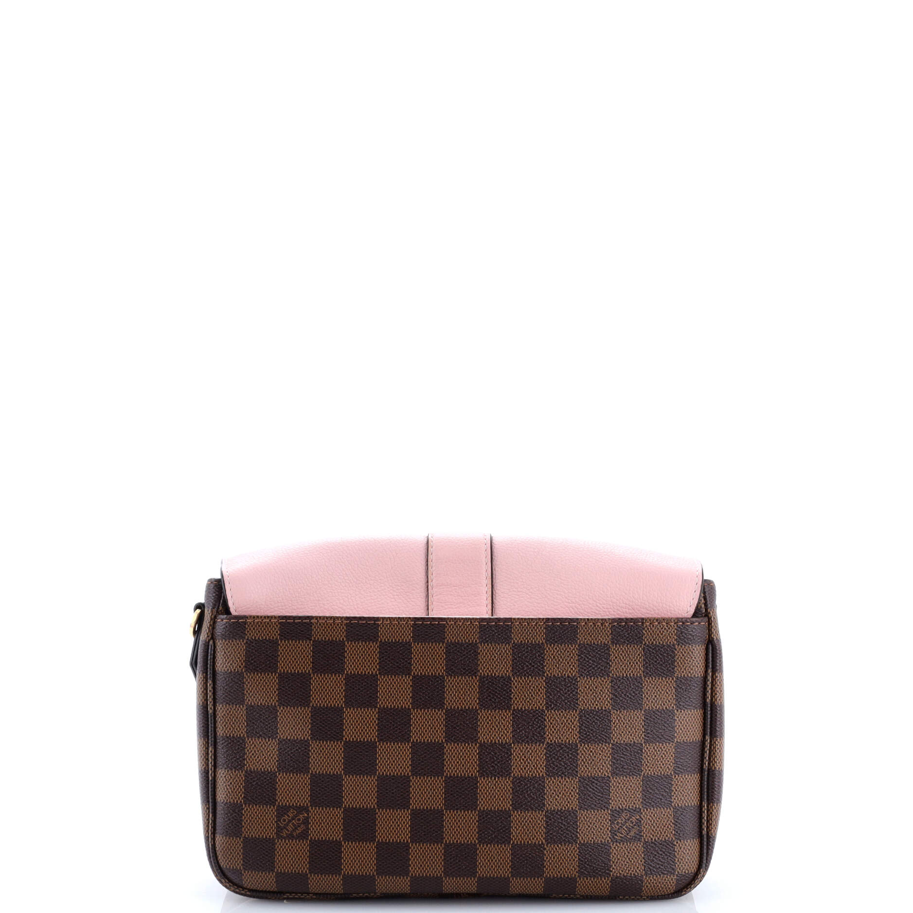 Clapton Handbag Damier and Leather PM