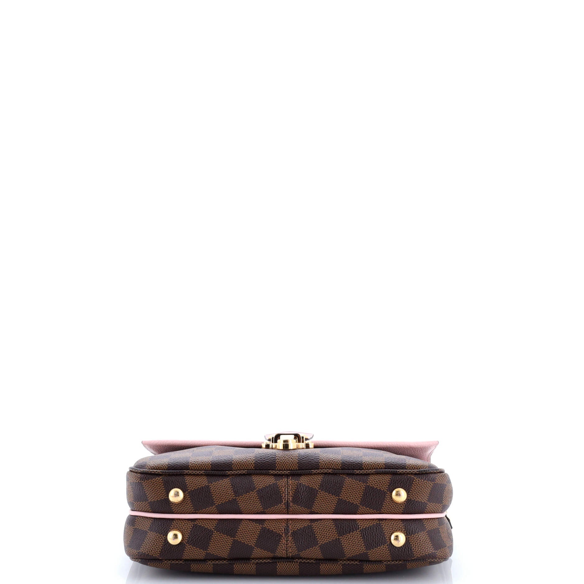 Clapton Handbag Damier and Leather PM