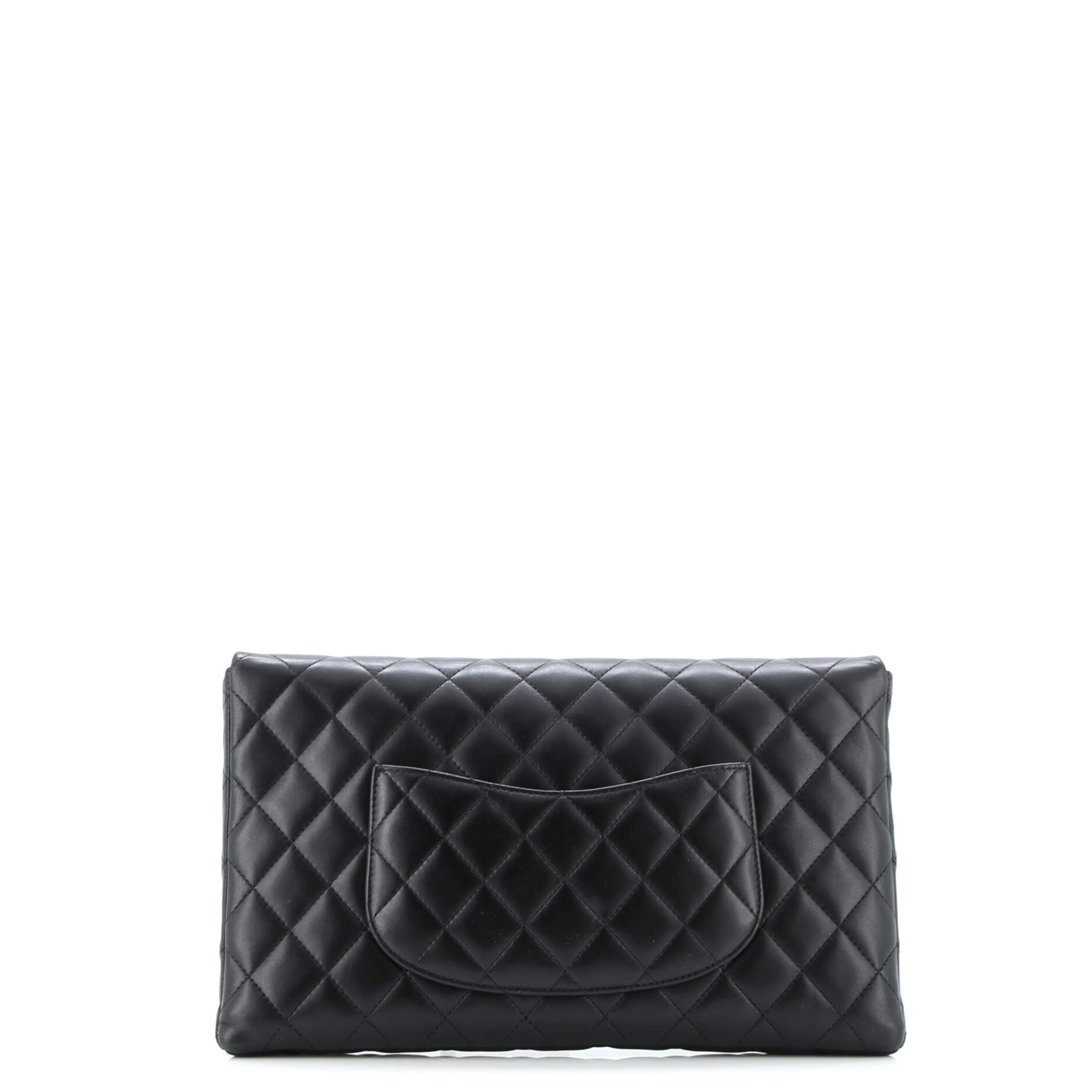 Classic Flap Clutch Quilted Lambskin