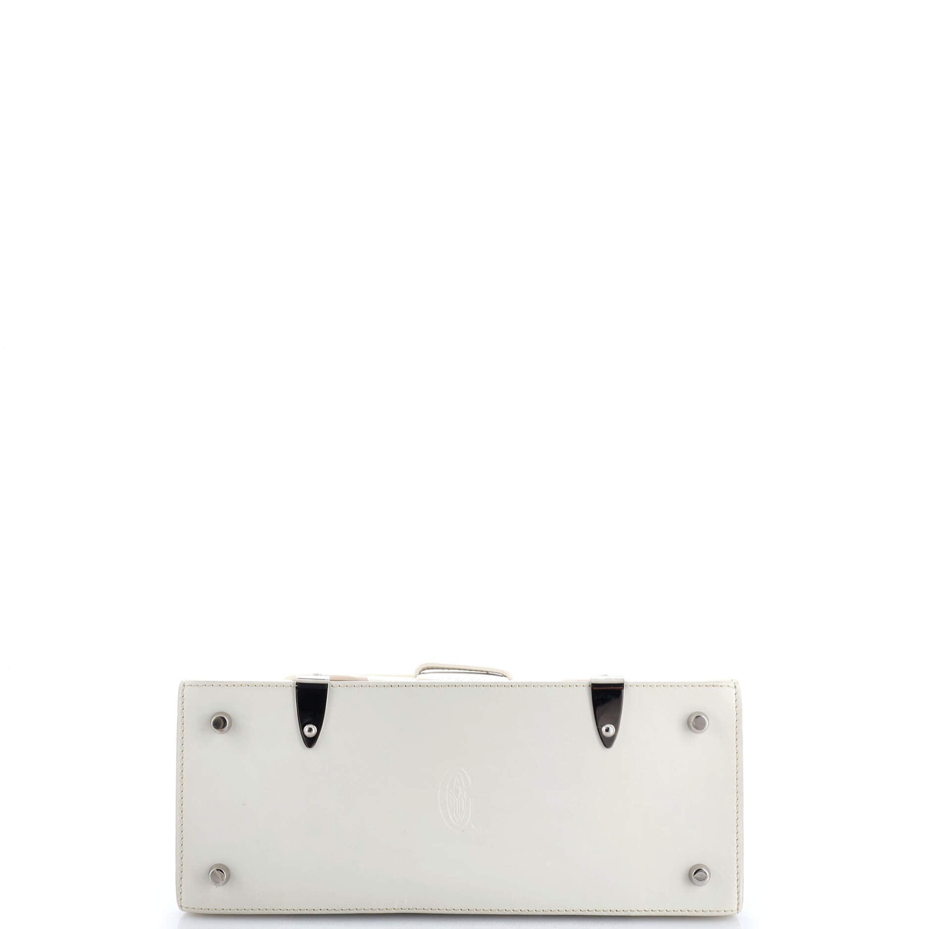 Saigon Top Handle Bag Coated Canvas with Leather PM