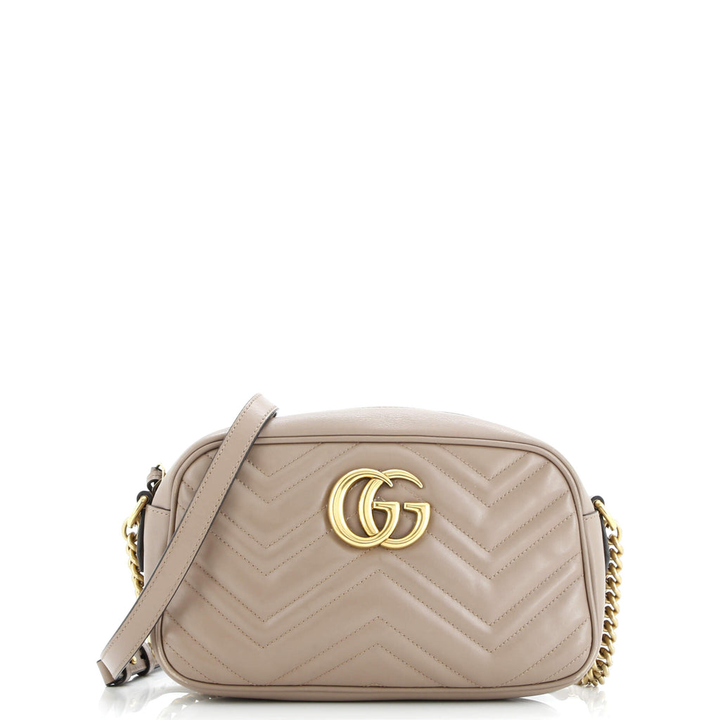 GG Marmont Shoulder Bag Matelasse Leather Small
