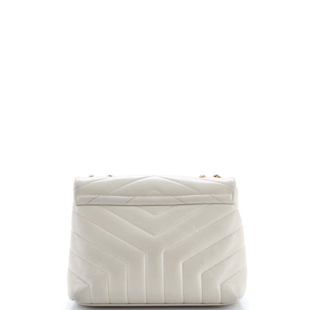 Loulou Shoulder Bag Matelasse Chevron Leather Small