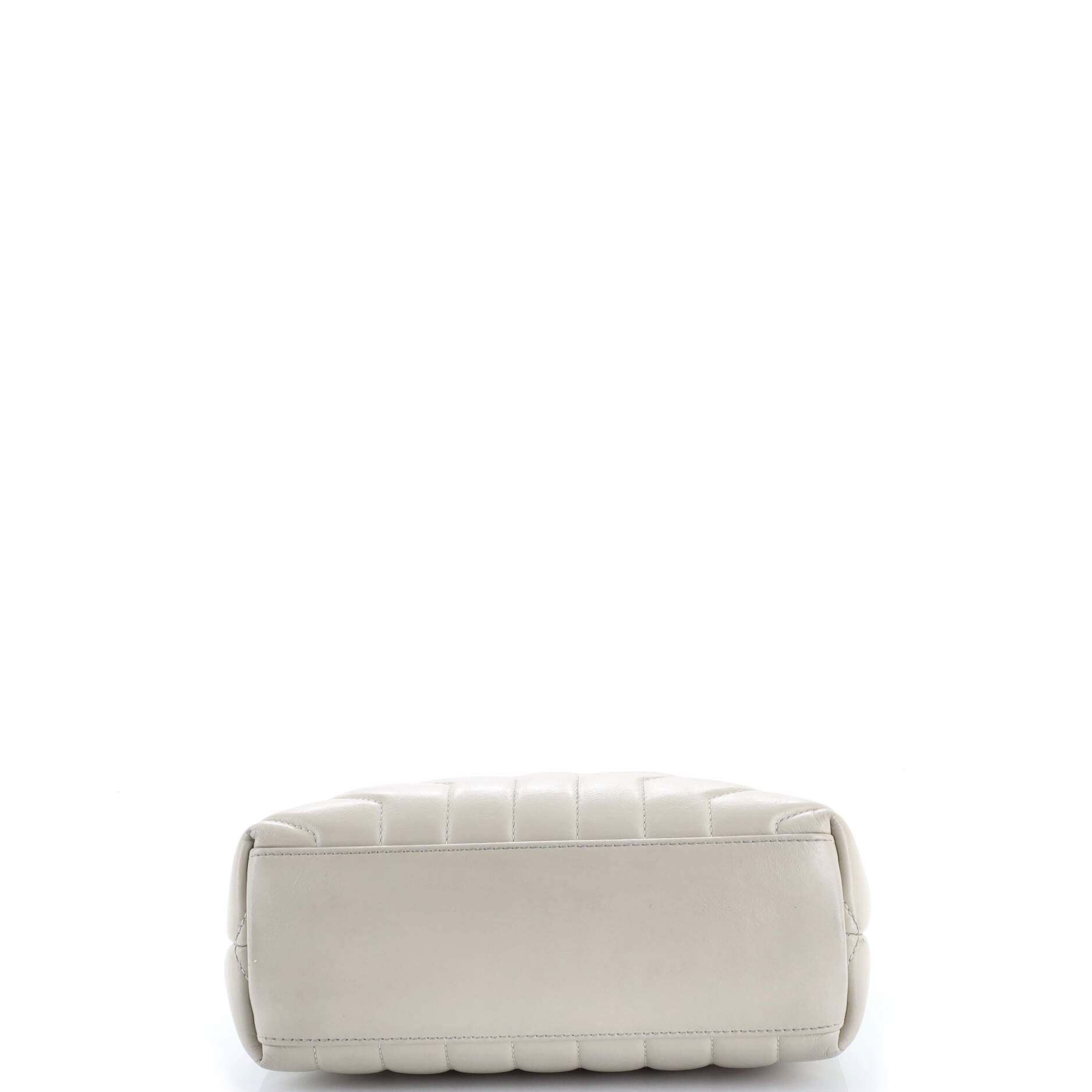 Loulou Shoulder Bag Matelasse Chevron Leather Small