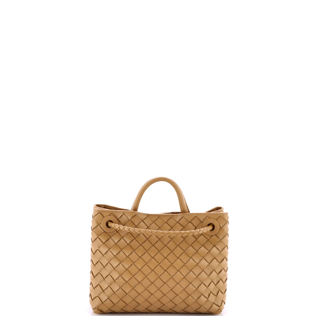 Andiamo Top Handle Bag Intrecciato Nappa Small