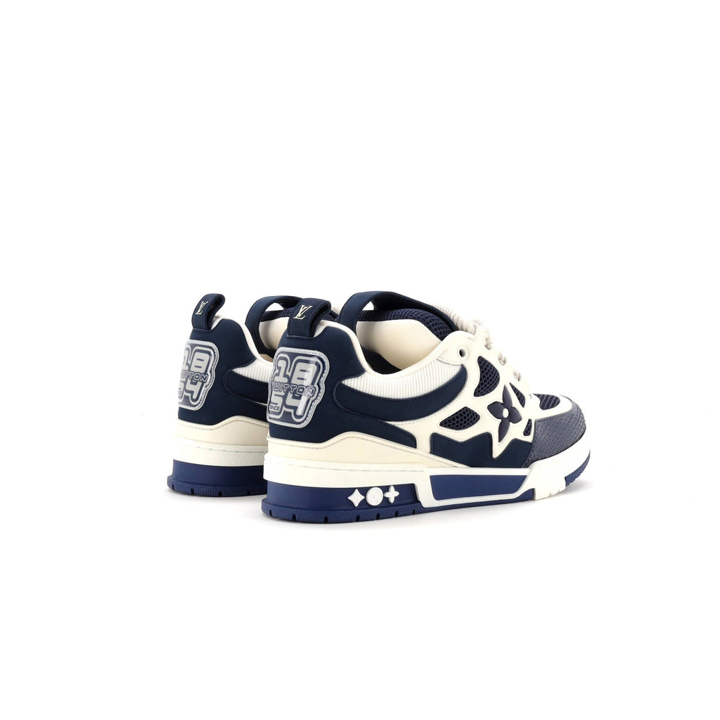 Men's LV Skate Sneakers Technical Mesh with Leather and Suede