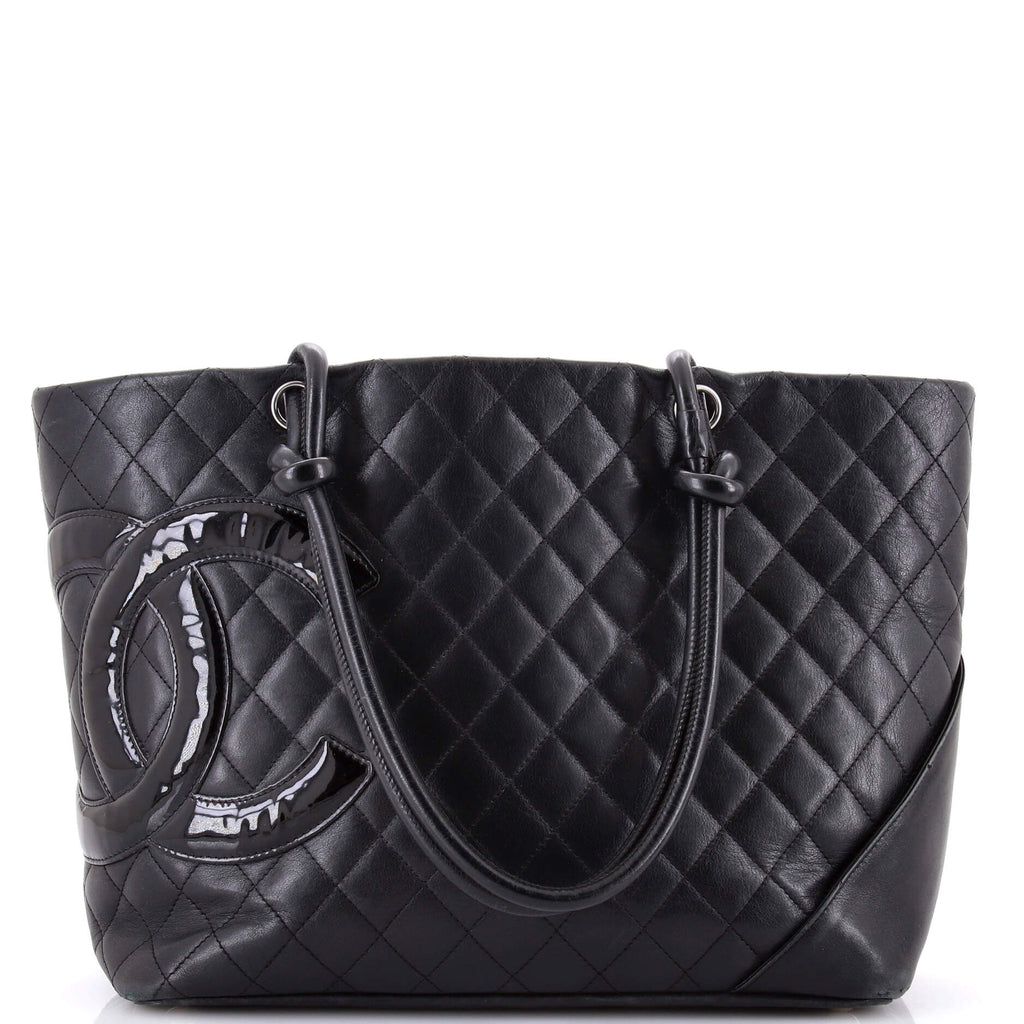 Cambon Tote Quilted Leather Large
