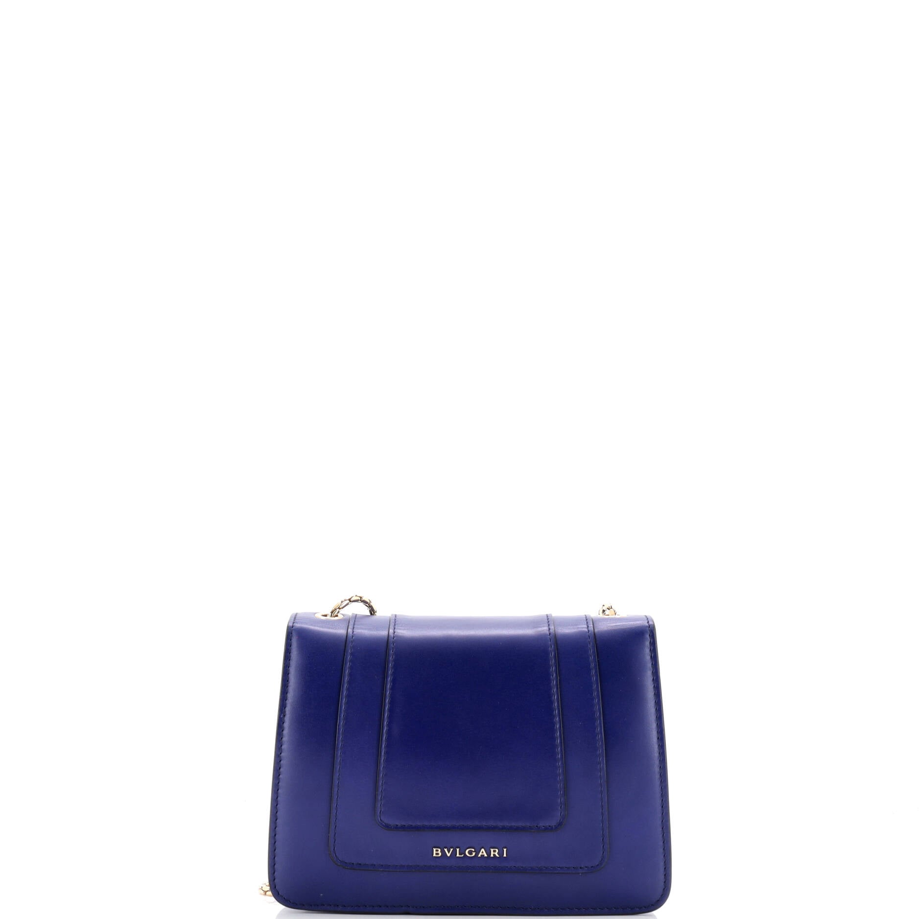 Serpenti Forever Square Shoulder Bag Leather Small