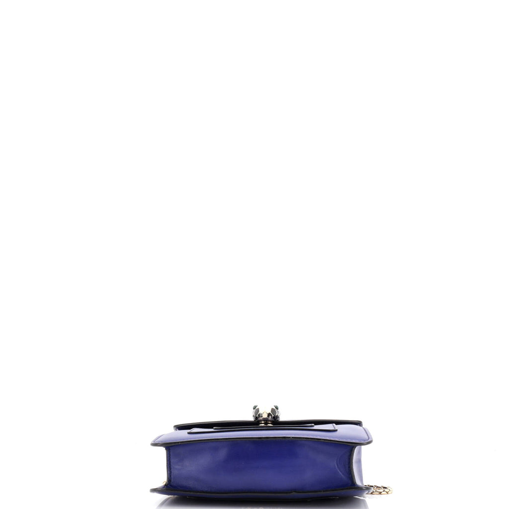Serpenti Forever Square Shoulder Bag Leather Small