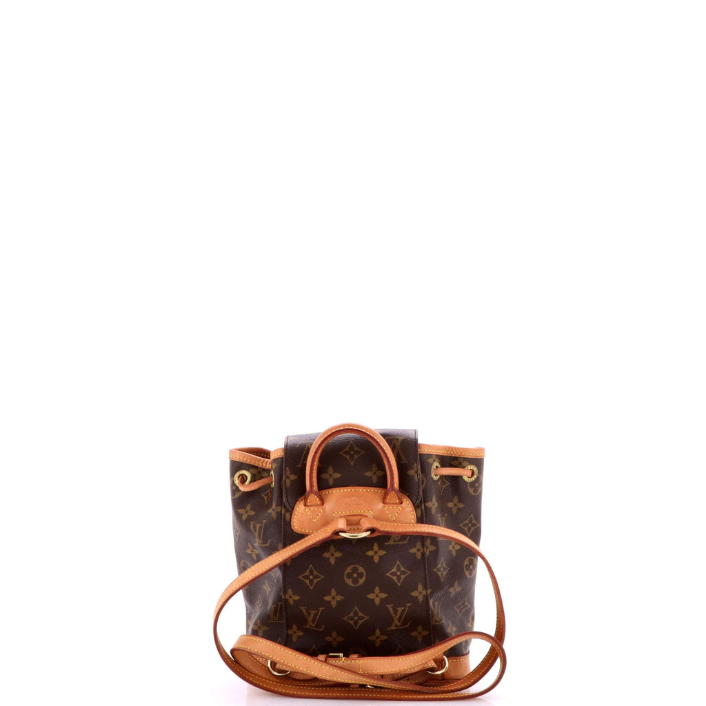 Vintage Montsouris Backpack Monogram Canvas PM