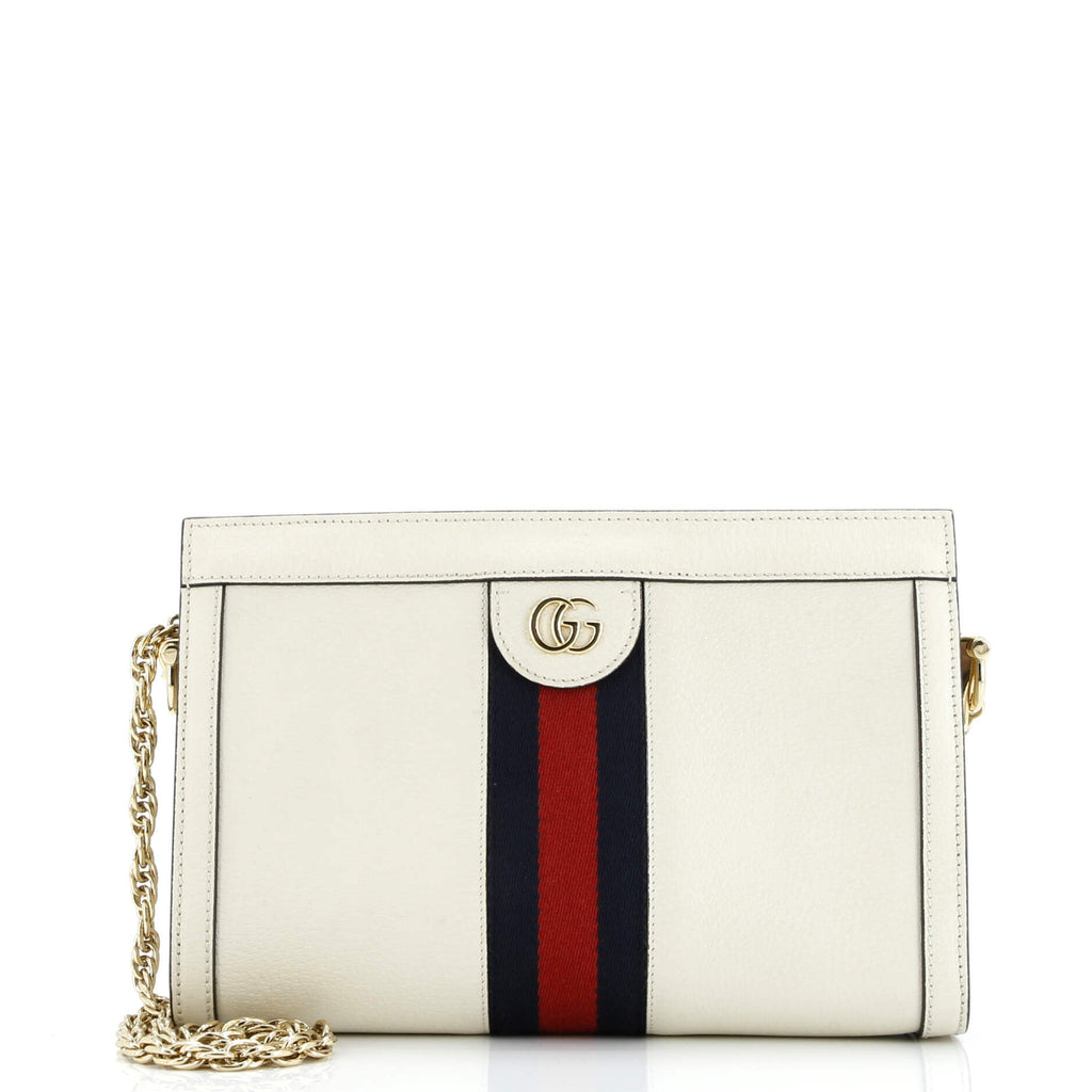Ophidia Chain Shoulder Bag Leather Small