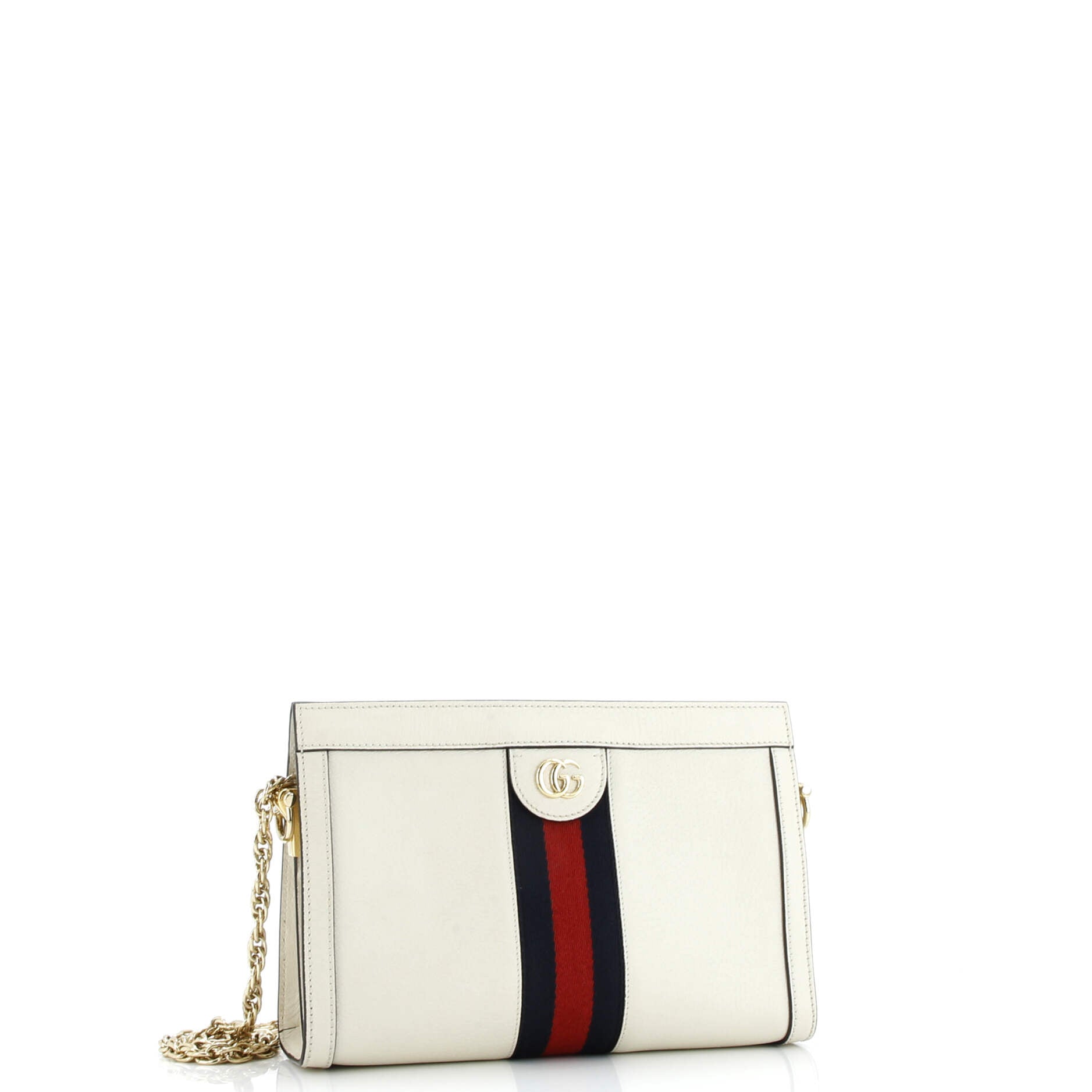 Ophidia Chain Shoulder Bag Leather Small