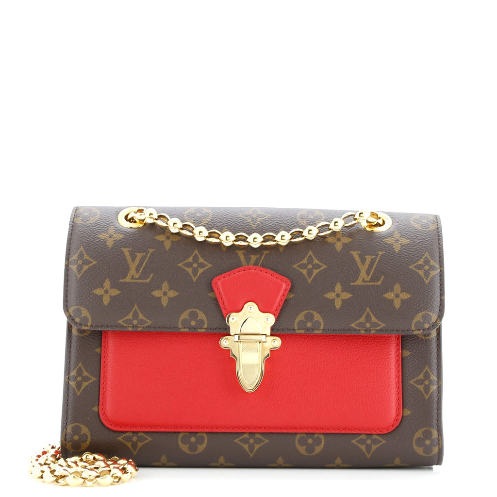 Victoire Handbag Monogram Canvas and Leather