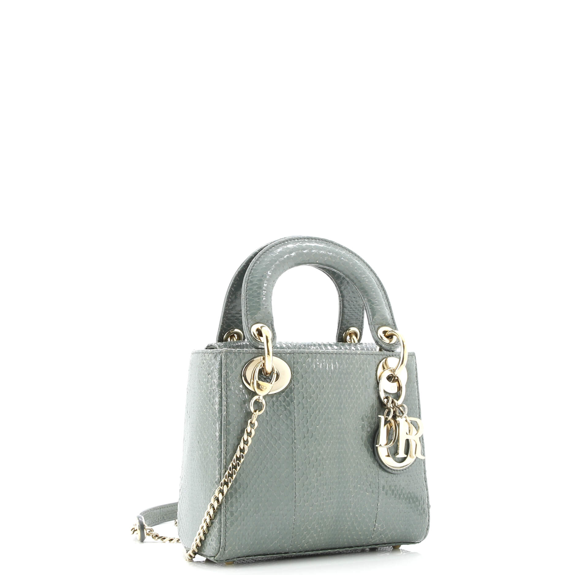 Lady Dior Chain Bag Python Mini