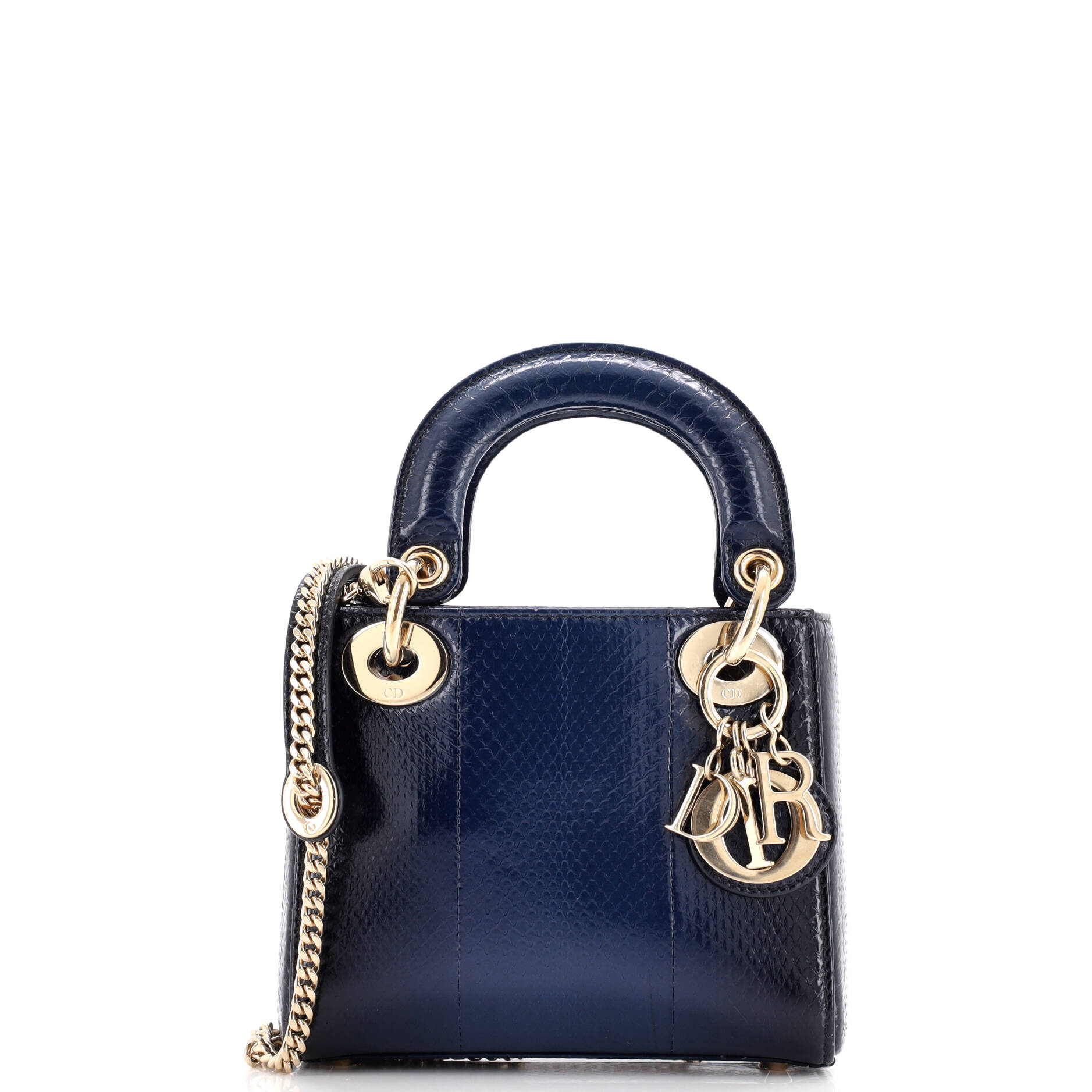 Lady Dior Chain Bag Python Mini