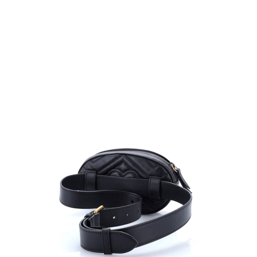 GG Marmont Belt Bag Embellished Matelasse Leather