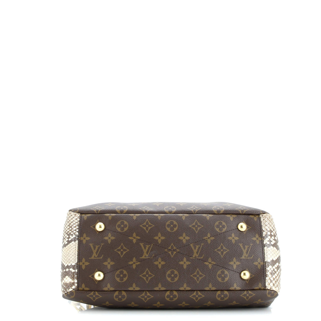 Pallas Tote Monogram Canvas with Python