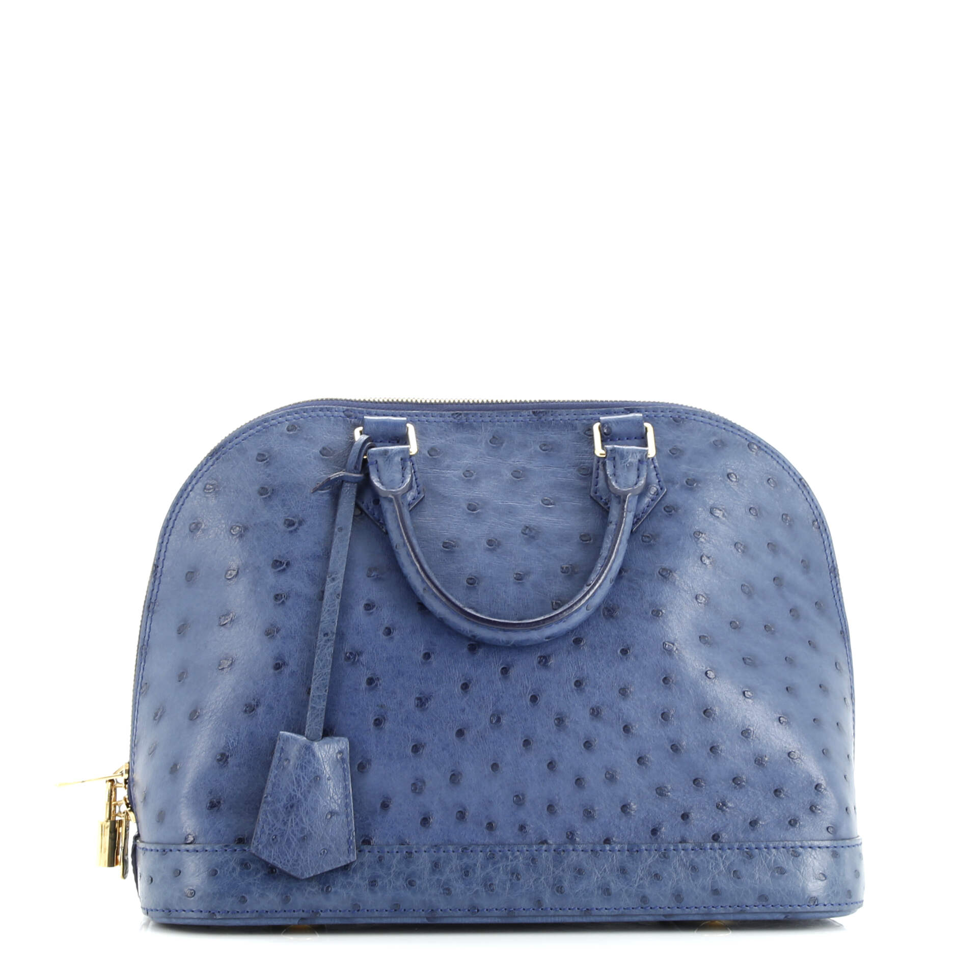 Alma Handbag Ostrich PM