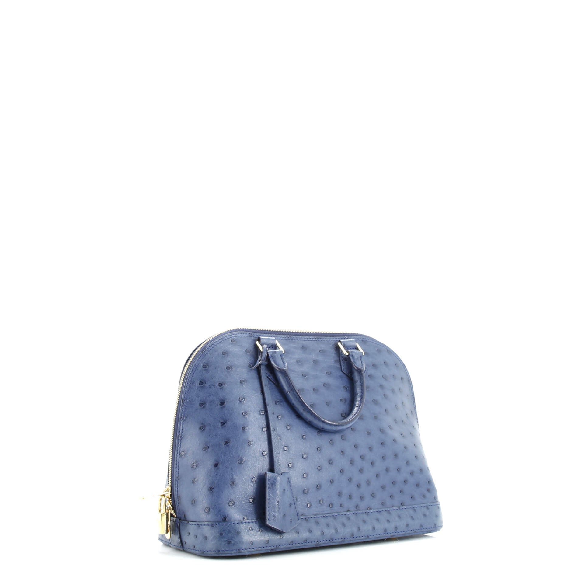 Alma Handbag Ostrich PM