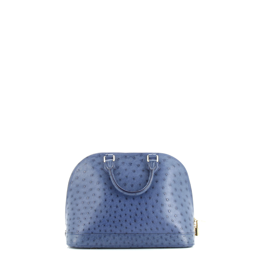 Alma Handbag Ostrich PM