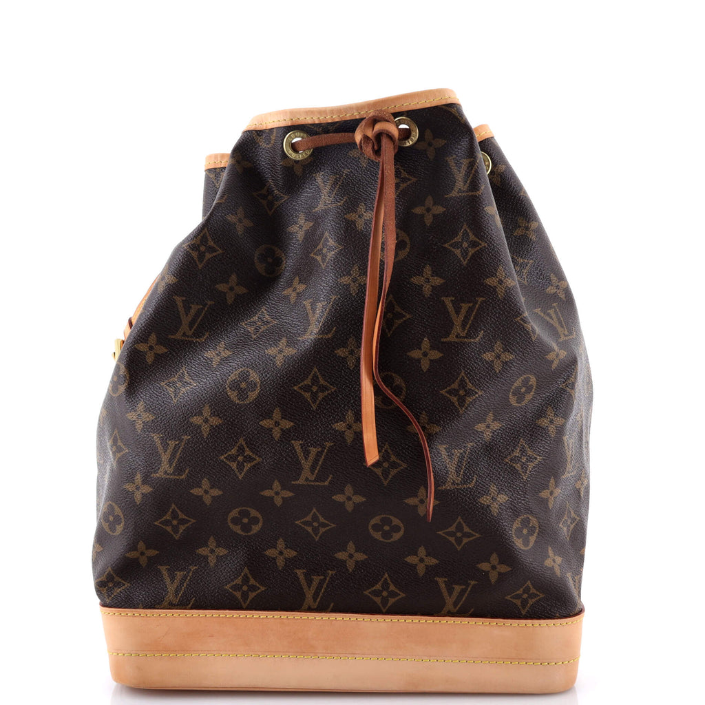 Noe Handbag Monogram Canvas Large