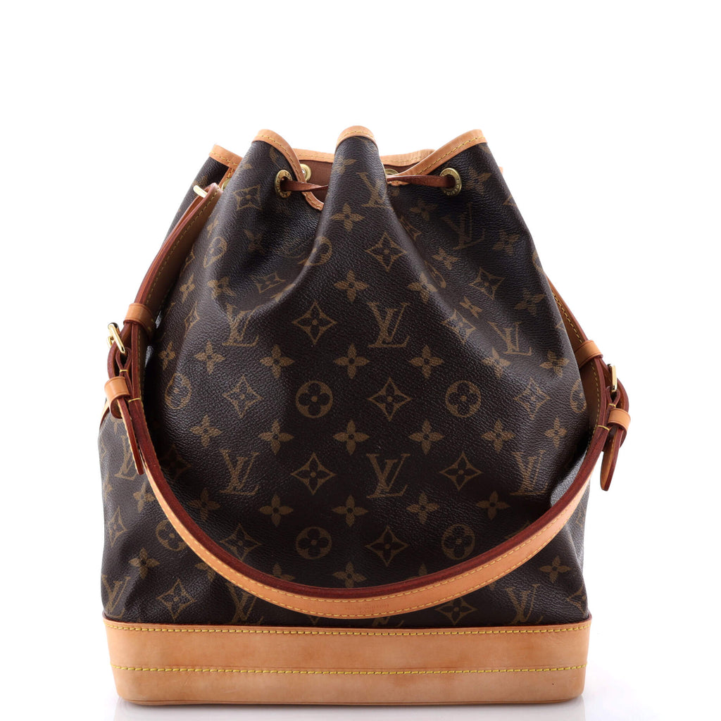 Noe Handbag Monogram Canvas Large