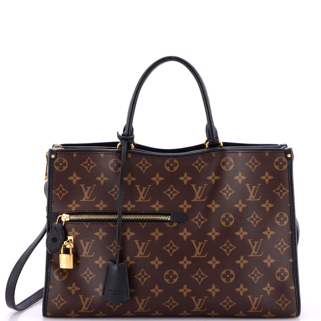 Popincourt NM Handbag Monogram Canvas with Leather MM