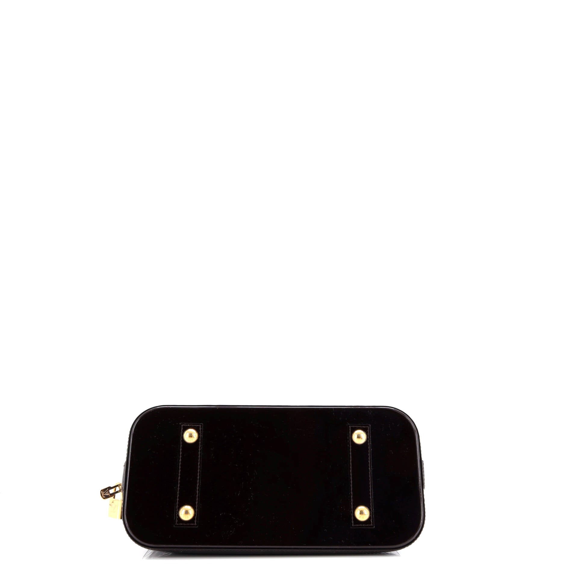 Alma Handbag Monogram Vernis PM