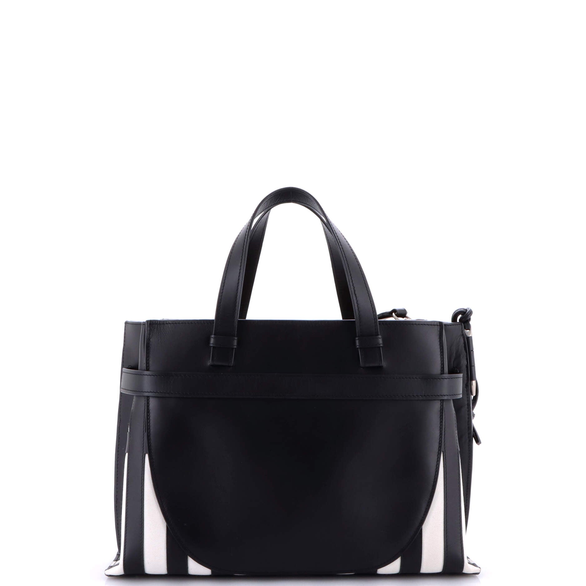 Gate Tote Leather and Canvas Medium