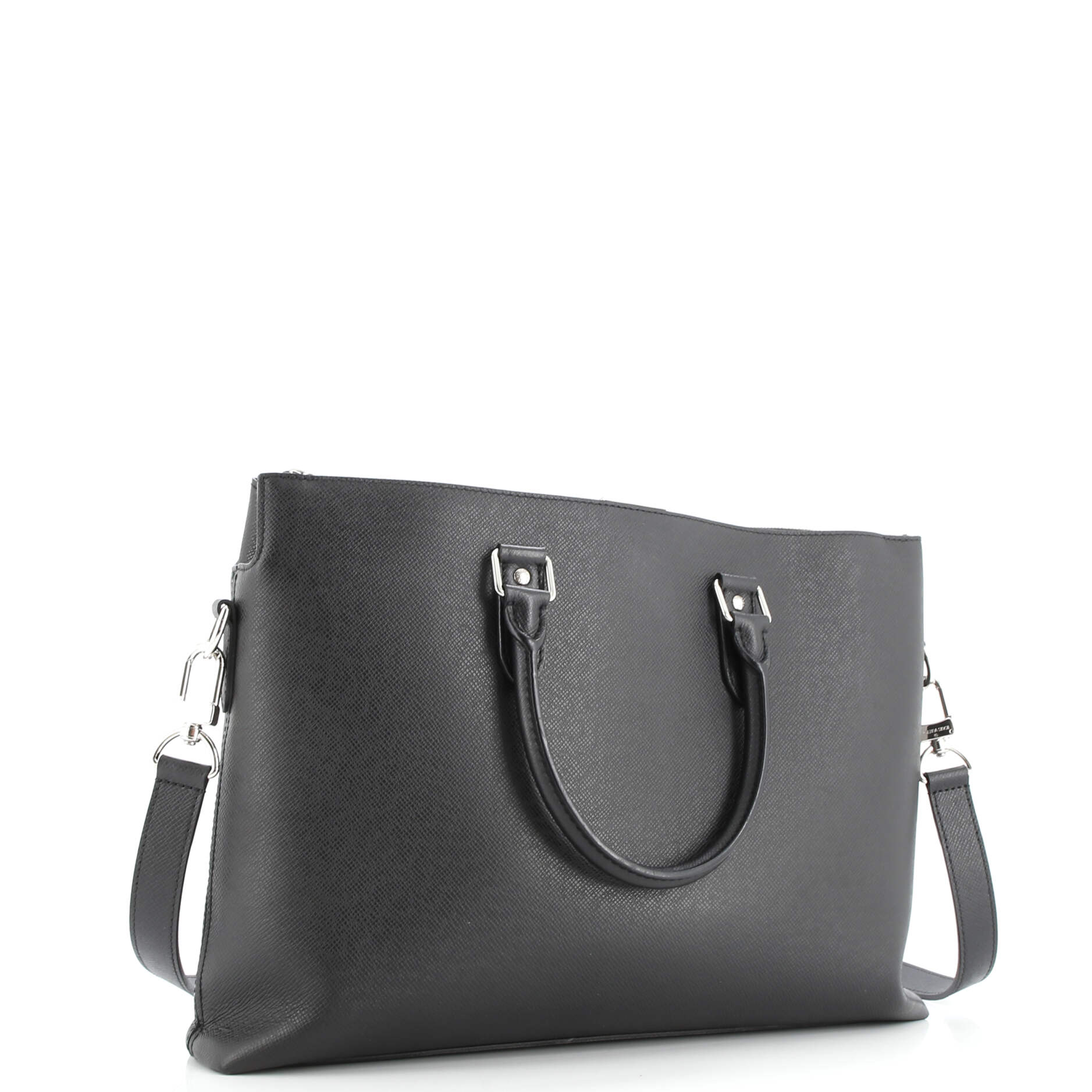Anton Soft Briefcase Taiga Leather