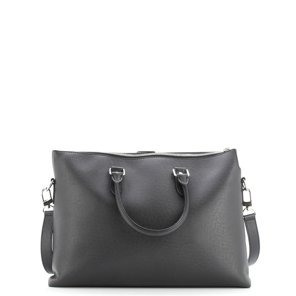 Anton Soft Briefcase Taiga Leather