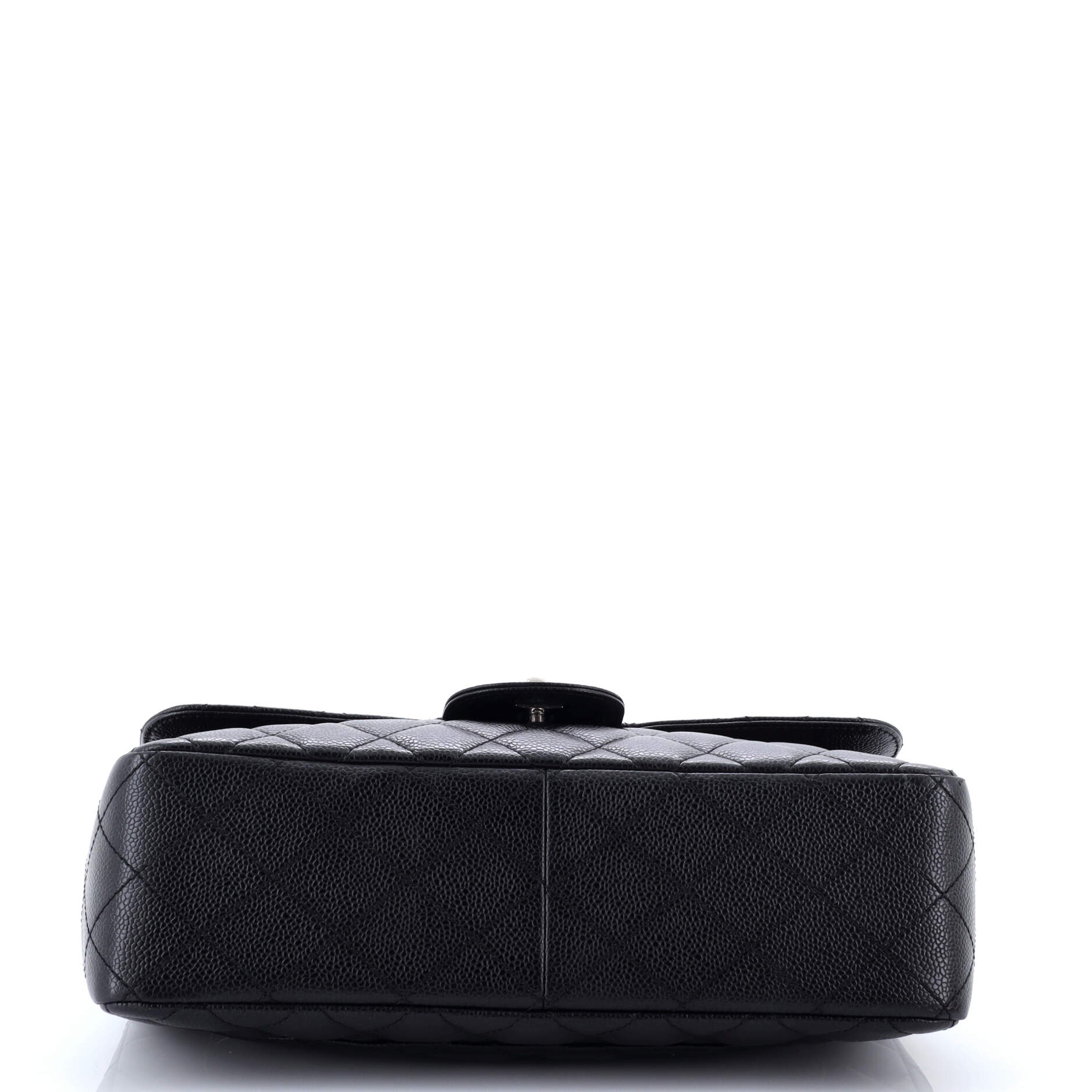 Vintage Classic Single Flap Bag Quilted Caviar Jumbo